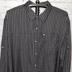 THE NORTH FACE MEN'S BUTTON UP LONG SLEEVE SHIRT SIZE XL / XXL
